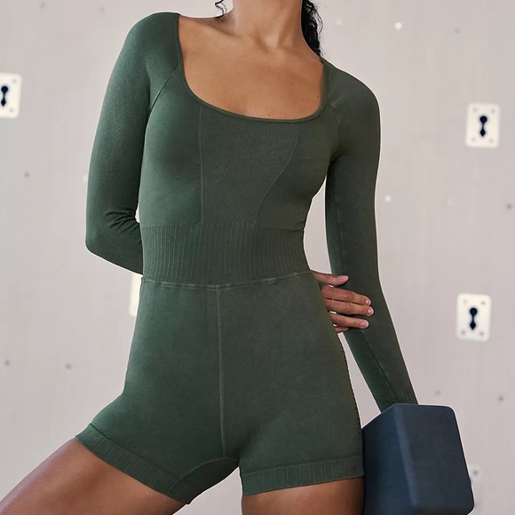 Free People Good Karma Long Sleeve Runsie - Picture 9 of 11